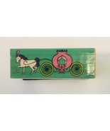 Disney Princess Cinderella&#39;s Horse Drawn Carriage  Wood Mounted Rubber S... - £3.93 GBP