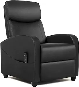Living Room Recliner Chair, Massage Single Sofa Adjustable Home Theater ... - $534.99