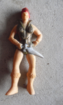 Vintage 1984 MI Rubber Warrior Girl Figurine 3 1/2&quot; Tall - $345.54 MXN