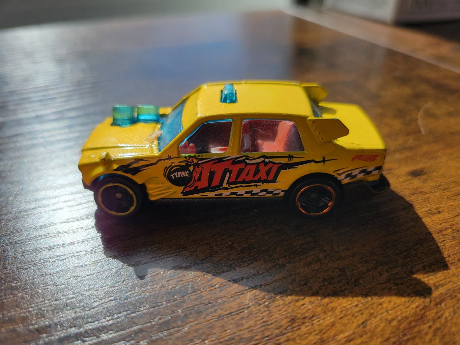 Hot wheels time attaxi yellow new arrivals
