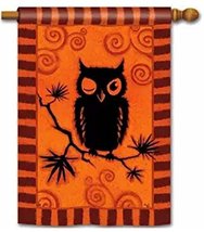 Hoot Owl House Flag - $19.79