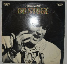 ELVIS PRESLEY - &quot;On Stage February, 1970&quot; LP, RCA LSP-4362 - £22.41 GBP