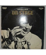 ELVIS PRESLEY - &quot;On Stage February, 1970&quot; LP, RCA LSP-4362 - £22.40 GBP