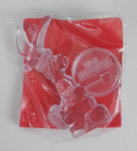 Energizer Bunny Christmas Ornament Caroler 1992 Clear Sealed (A) - $64.39 MXN