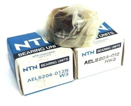 LOT OF 2 NIB NTN AELS204-012 NW3 BEARINGS AELS204012NW3 - £19.55 GBP