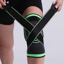 Sports Kneepad Men Pressurized Elastic Knee Pads Support Fitness Gear Ba... - £7.47 GBP+