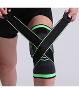 Sports Kneepad Men Pressurized Elastic Knee Pads Support Fitness Gear Ba... - £7.47 GBP+