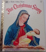 Vintage A Little Golden Book The Christmas Story Told By Jane Werner 1976 - £3.98 GBP