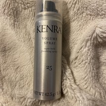 NEW KENRA Volume Spray Super Hold Finishing Spray 25 Travel Size 1.5oz A... - $8.50