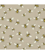 Cocktail Napkins Lovely Bees Linen Cocktail Napkin - C861166 5&quot; - $13.54 CAD