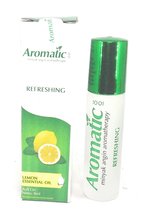 Aromatic 1001 Aromatheraphy Roll on Oil Refreshing with Lemon, 8 Ml (6 bottles) - £35.67 GBP