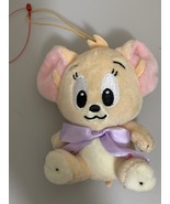 Tom and Jerry Jerry light pink ribbon Scott charm - $20.25 CAD