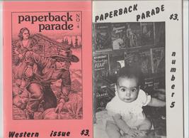 Paperback Parade #s 4 &amp; 5 Edited by Gary Lovisi 1987 scarce magazine - £31.96 GBP