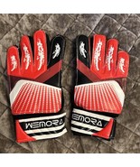 Soccer Goalie Gloves 4mm Anti Slip Latex Palm Grips Sz 5 kids youth jr. ... - £12.64 GBP