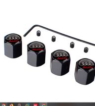 4PCS Metal Auto Wheel Tire Valve Stem Caps Cover for Audi SLine A3 A4 A5... - $12.59