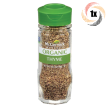 1x Shaker McCormick Gourmet Organic Thyme Leaves Seasoning | GMO Free | ... - £9.35 GBP