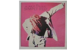 Simply Red Poster Flat A New Flame - $6.26