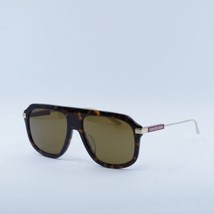 GUCCI GG1309S 006 Dark Havana/Brown 57-17-145 Sunglasses New Authentic - £245.25 GBP