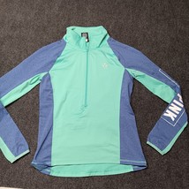 Pink by Victoria Secret Ultimate Athletic Shirt Women Small Blue 2 Tone ... - £14.54 GBP