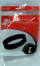 Dirt Devil Style 1 Vacuum Belt (2-Pack), 3157260001, Black - $9.04