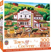 MasterPieces 300 Piece EZ Grip Jigsaw Puzzle - Morning Deliveries - 18&quot;x24&quot; - £15.47 GBP