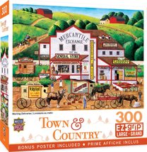 MasterPieces 300 Piece EZ Grip Jigsaw Puzzle - Morning Deliveries - 18&quot;x24&quot; - $19.59