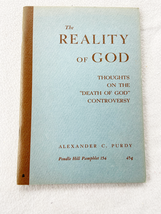 1967 PB The reality of God;: Thoughts on the &quot;death of God&quot; controversy (Pendl.. - £12.35 GBP