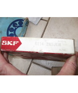 NOS SKF Deep Groove Bearing 70mm ID, 125mm OD, 24mm Width  #- 6214 - 2RSJEM - $45.59