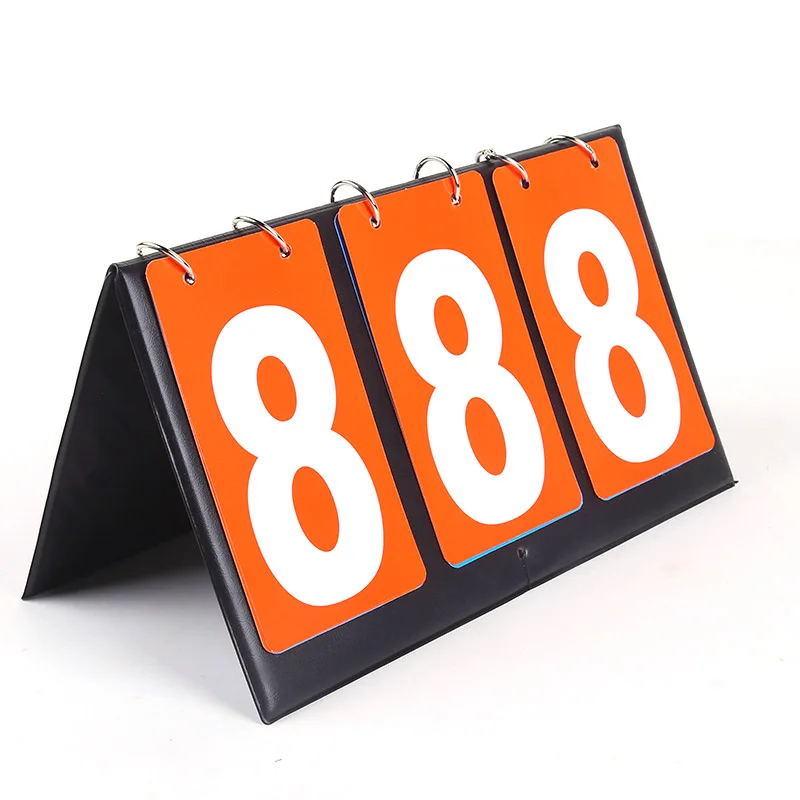 Sporting Two Three Four-digit Hand-turned Scoreboard Referee Sportings Football  - £25.57 GBP