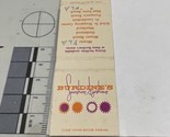 Front Strike Matchbook Covers Burdine’s Sunshine Fashions 8 Locations gmg - $12.38