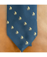 Vintage The Bagpiper Money Critter Print Dark Blue Novelty Animal Safari... - $20.16