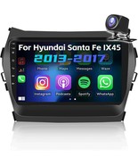 Hyundai Santa Fe IX45 2013-2018 Radio, Android 11 Head Unit with Apple C... - £75.66 GBP