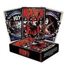 KISS (Gene Simmons, Stanley, Frehley Criss Photos) Playing Cards by AQUA... - $142.56 MXN