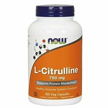 NOW Supplements, L-Citrulline 750 mg, Supports Protein Metabolism*, Amino Aci... - £30.61 GBP