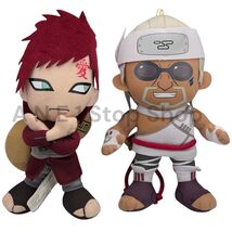 Naruto Shippuden Killer Bee &amp; Gaara 10&quot; Plush Set - 2002/2007 - $539.37 MXN