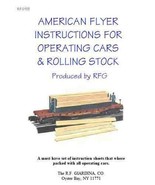 American Flyer OPERATING CAR INSTRUCTION SHEETS S Gauge Trains Reference - $381.30 MXN