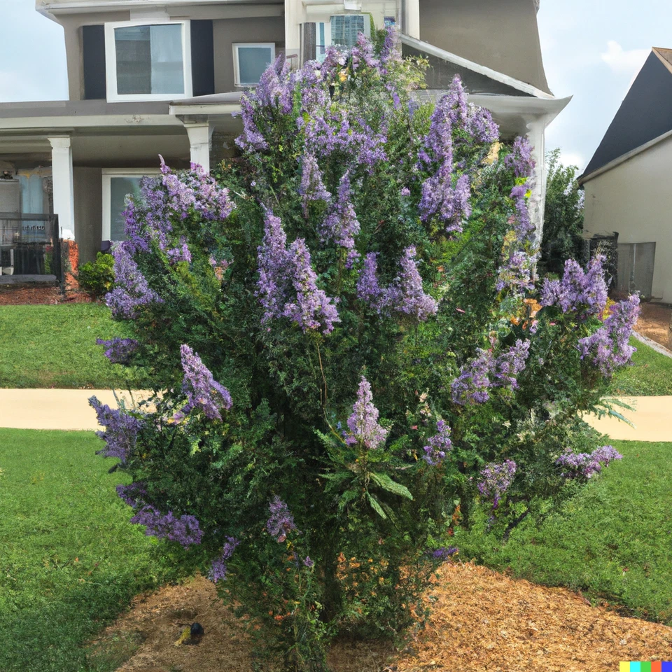 50 Chaste Tree Seeds, Vitex agnus-castus, Fast-Growing Ornamental Shrub - $8.69