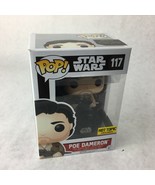 #117 Star Wars HOT TOPIC EXCLUSIVE Funko Pop!POE DAMERON (WITH GUN) - $10.00