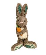 Pier 1 PERCY Bunny Rabbit Big Feet Carrot 27&quot; Large Stuffed Plush Brown ... - €17,68 EUR