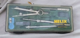 VTG HELIX DRAWING SET MADE IN ITALY DRAFTING TOOLS COMPASS - $14.01