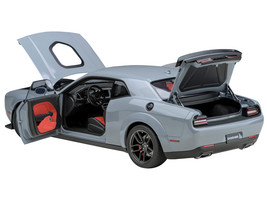 2022 Dodge Challenger R/T Scat Pack Widebody Smoke Show Gray 1/18 Model Car by A - £247.44 GBP