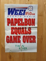 Jonathan Papelbon Boston Red Sox WEEI Sports Radio K Sign 2005 - €24,11 EUR