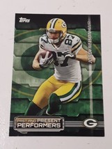 Jordy Nelson Paul Hornung Green Bay Packers 2015 Topps Card #PPP-NH - £0.78 GBP