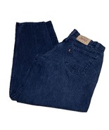Vintage 90s Levis 550 Jeans 36x32 Orange Tab Black Straight Regular Fit ... - $823.64 MXN