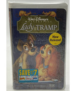 Lady and the Tramp VHS Tape New Still Sealed Walt Disney Clam Shell Case - £8.92 GBP