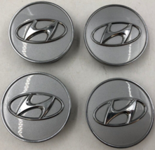 2011-2015 Hyundai Wheel Center Cap Set Silver OEM B01B08060 - £70.78 GBP