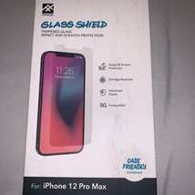 NEW iFrogz Apple iPhone 12 Pro Max Glass Shield Screen Protector - £15.97 GBP