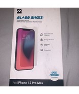 NEW iFrogz Apple iPhone 12 Pro Max Glass Shield Screen Protector - £16.01 GBP