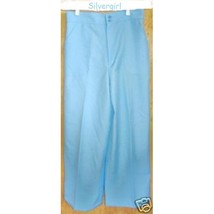 Vintage Polyester Light Blue Ladies Slacks - $9.99