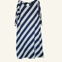 Cato Garden State Pitch Navy Maxi Dress Ladies XLPetite - $18.70